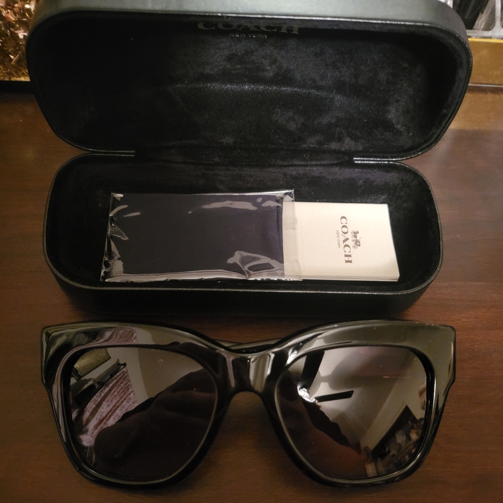Coach Brown Sunglasses with Case